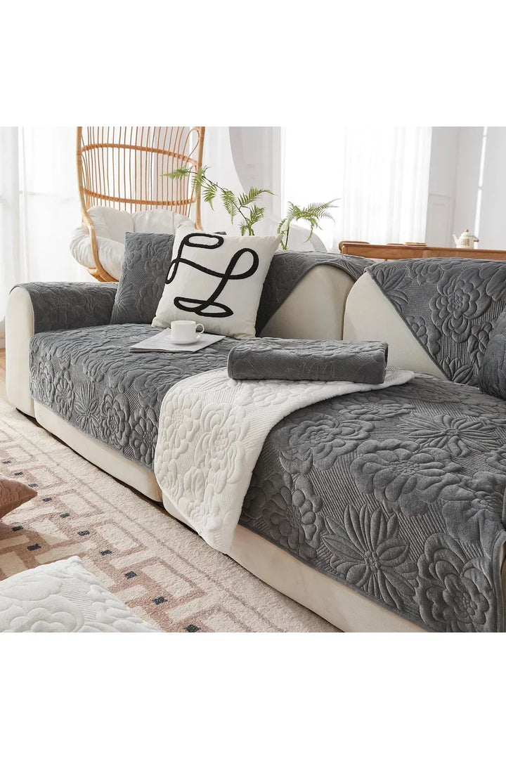 Plush sofaovertræk |
