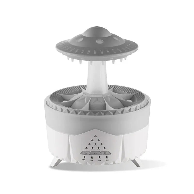 UFO Luftfugter | Ultrasonisk Aromaterapi Diffuser med Fjernbetjening - Grosven