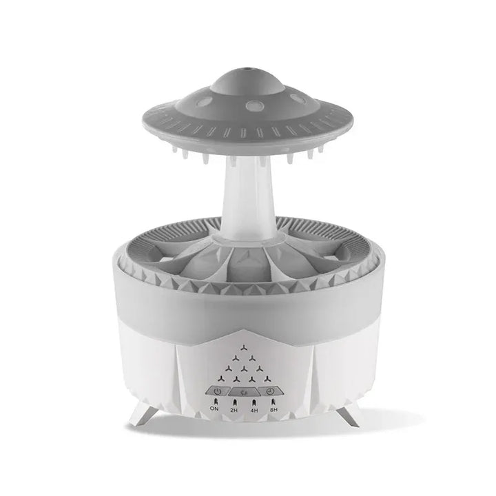 UFO Luftfugter | Ultrasonisk Aromaterapi Diffuser med Fjernbetjening - Grosven