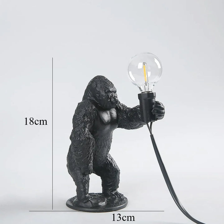 Vred Gorilla Bord Natlampe