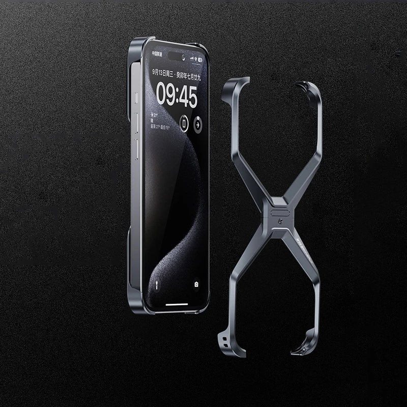 Aftageligt Metal Cool Alloy iPhone Cover