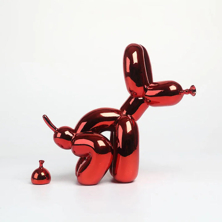 Minimalistisk Ballonhund Ornament
