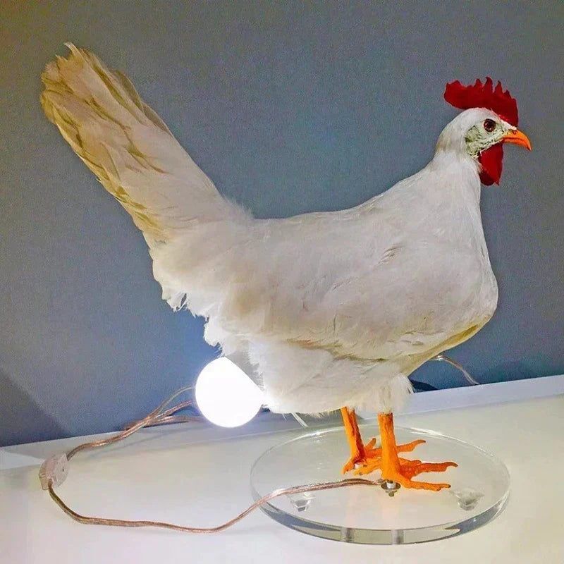 Dekorative Nattelygter Simuleret Dyr Sjov Påske Hus Dekoration Fest Karneval Kylling Lampe Kylling Nattely Ornamenter