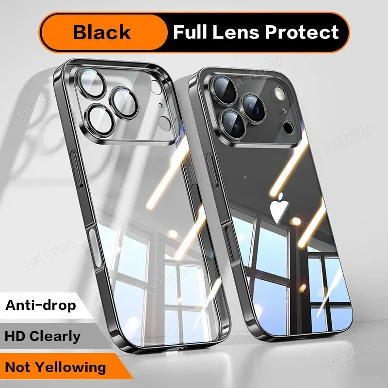 Stødabsorberende Luksus Plating iPhone Cover