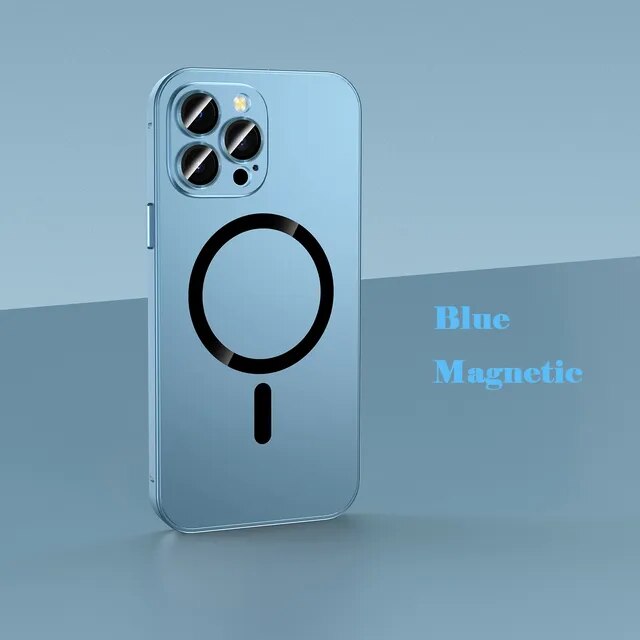 Magsafe Aluminium Ramme Metal Bumper iPhone Cover