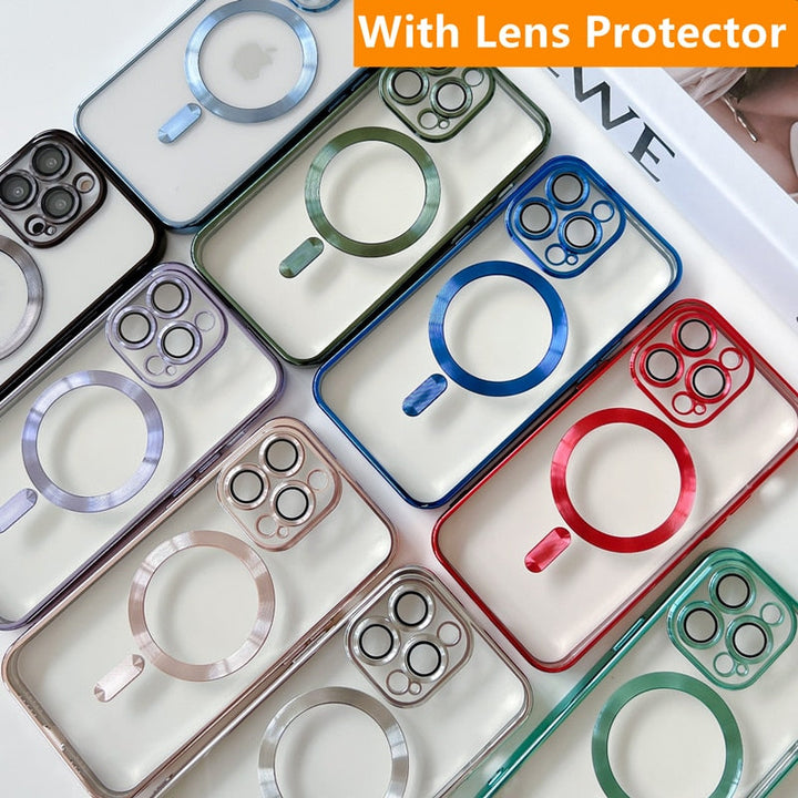 Sky Clear Transparent Silikone iPhone Cover