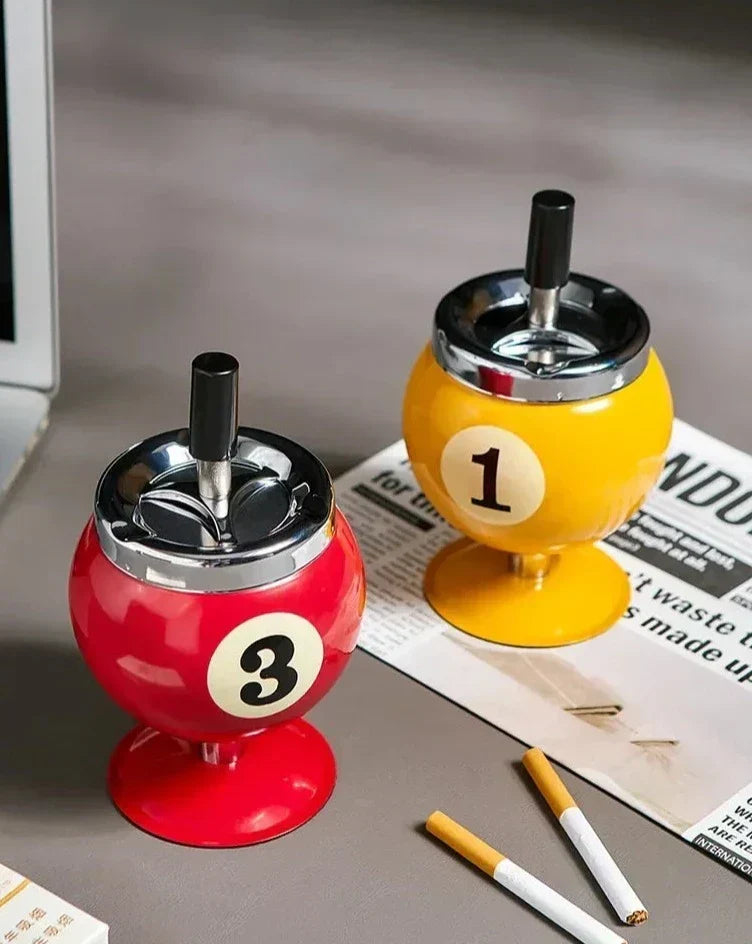 Metal Billiard Askebæger