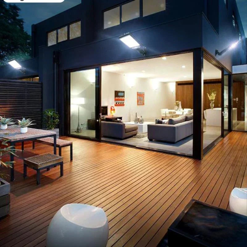 Solvæglys med Bevægelsessensor | Have- og Gadebelysning | LED Solbelysning - DoorLed