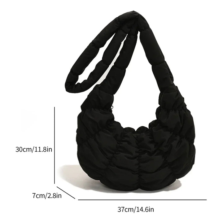 Puff Croissant Skuldertaske