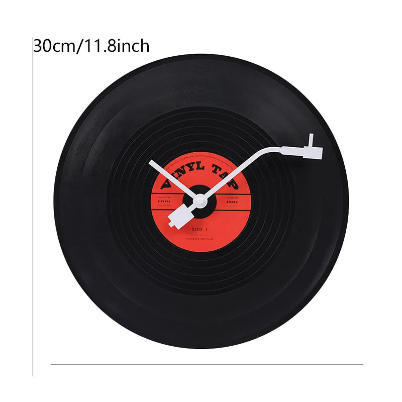Musik Vinyl Plade Vægur