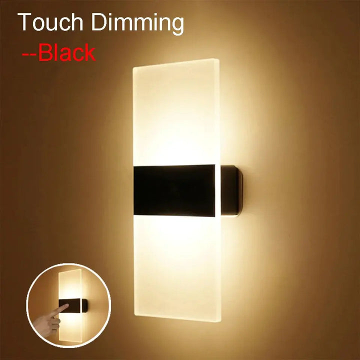 Éclatante - Touch Panel Væglampe USB genopladelig