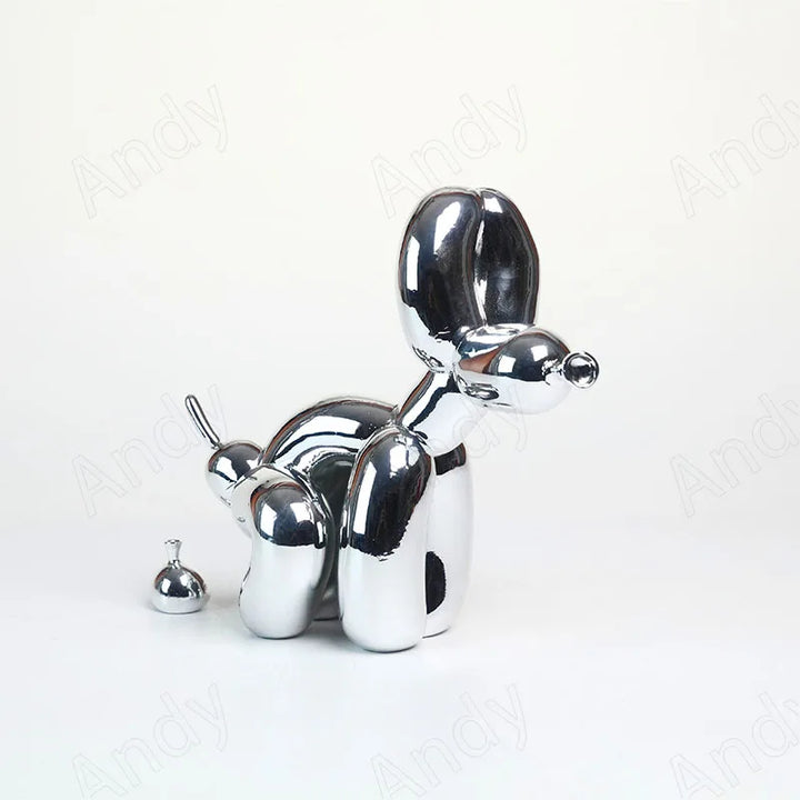 Minimalistisk Ballonhund Ornament