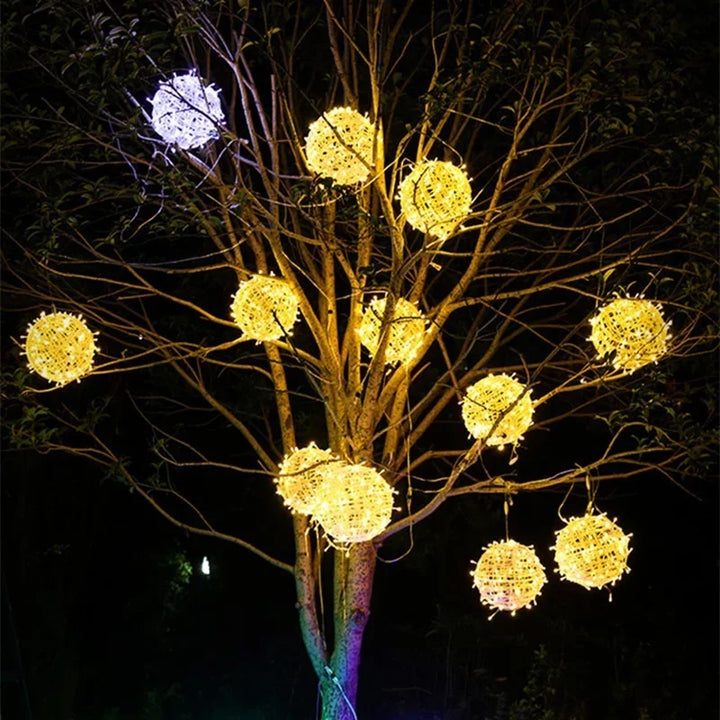 Sphere - Rattan Festbelysning