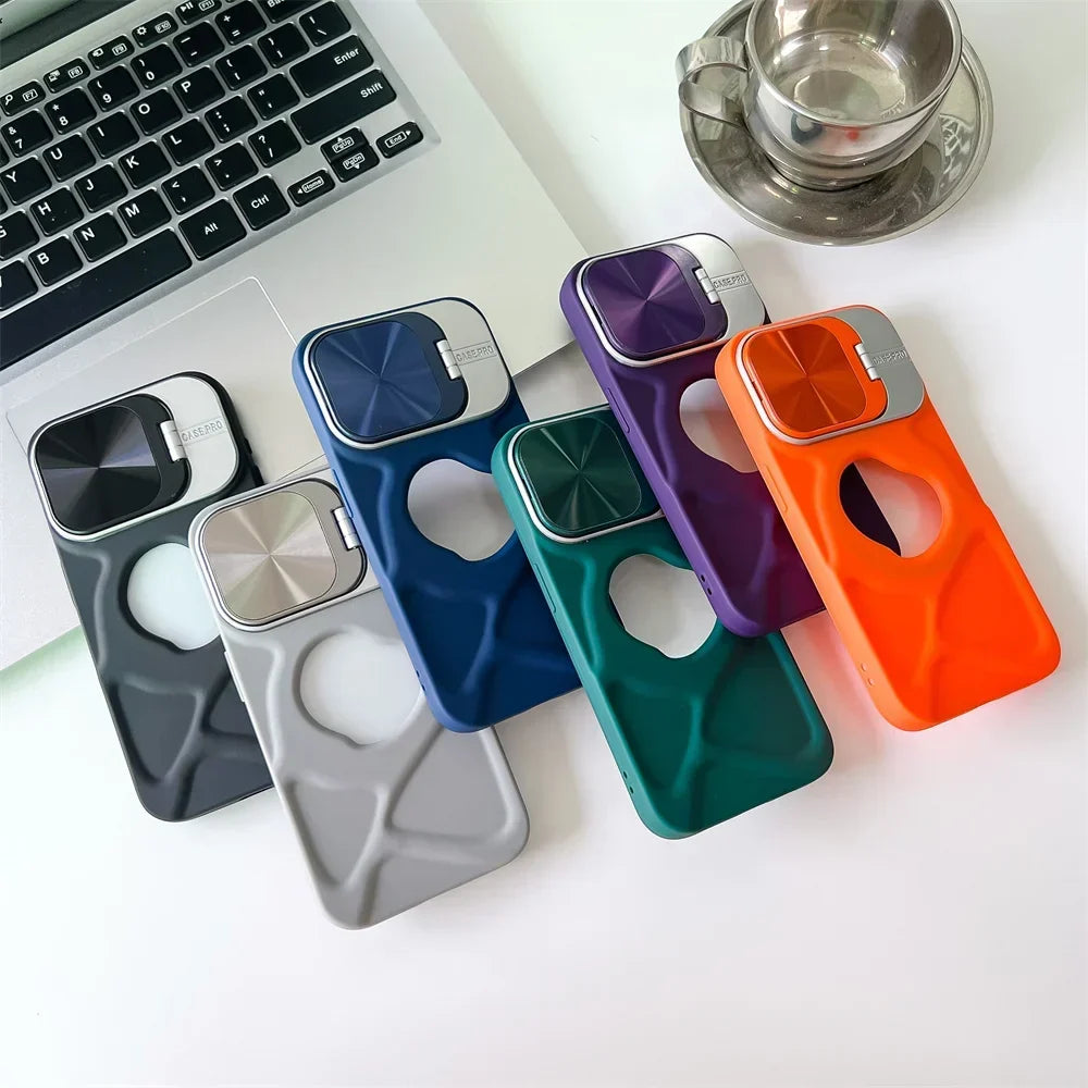 Magsafe Silikone Linse Flip iPhone Cover