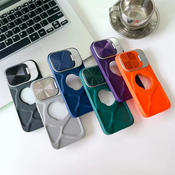 Magsafe Silikone Linse Flip iPhone Cover