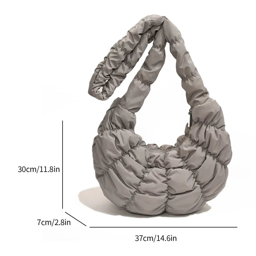 Puff Croissant Skuldertaske