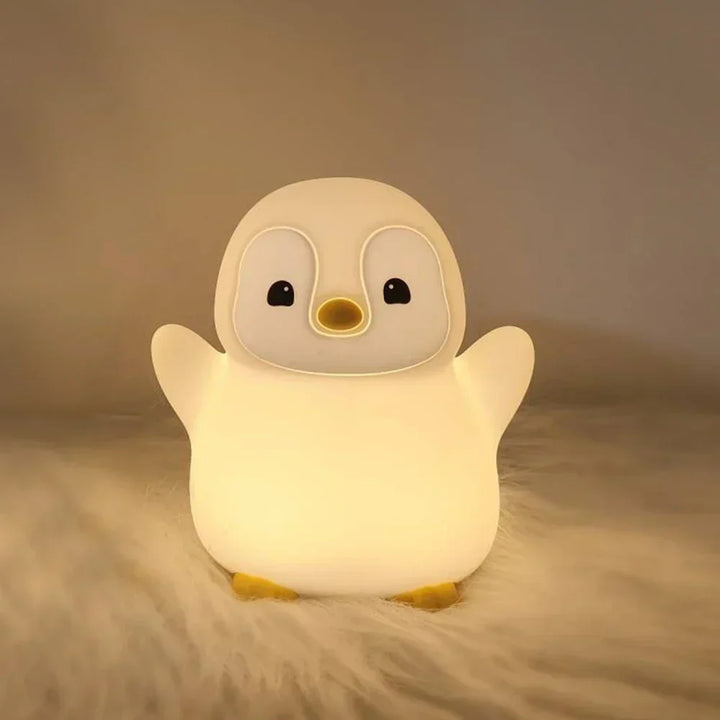 LumiSoft LED Natlampe | Blød Silikone | Ekstra Lang Batterilevetid | USB Genopladelig
