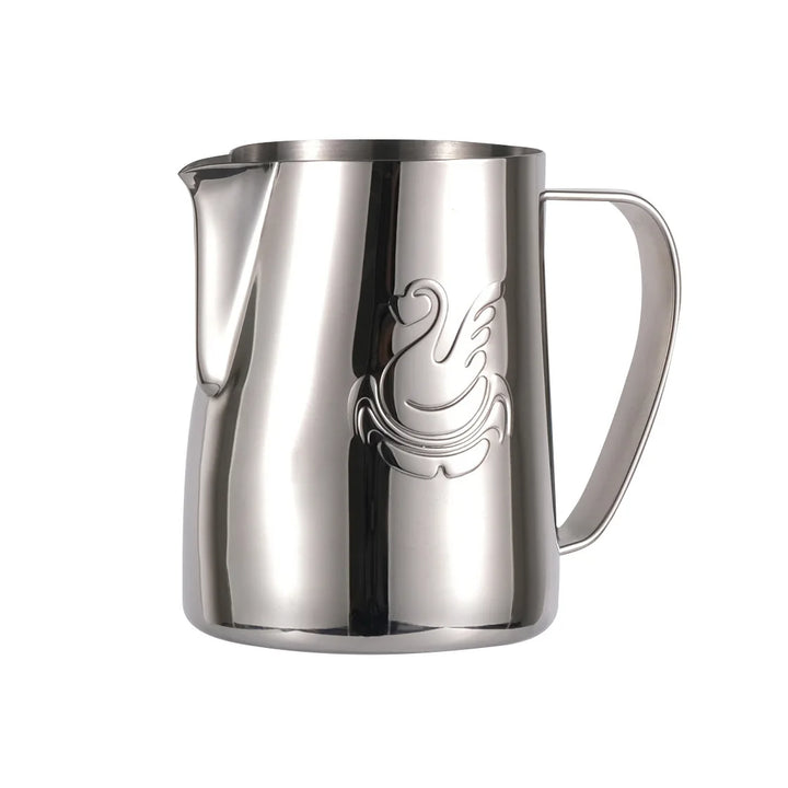 600ml rustfrit stål kaffekande mælkeskummer kop flødeskum maker espresso latte art værktøj elegant svane