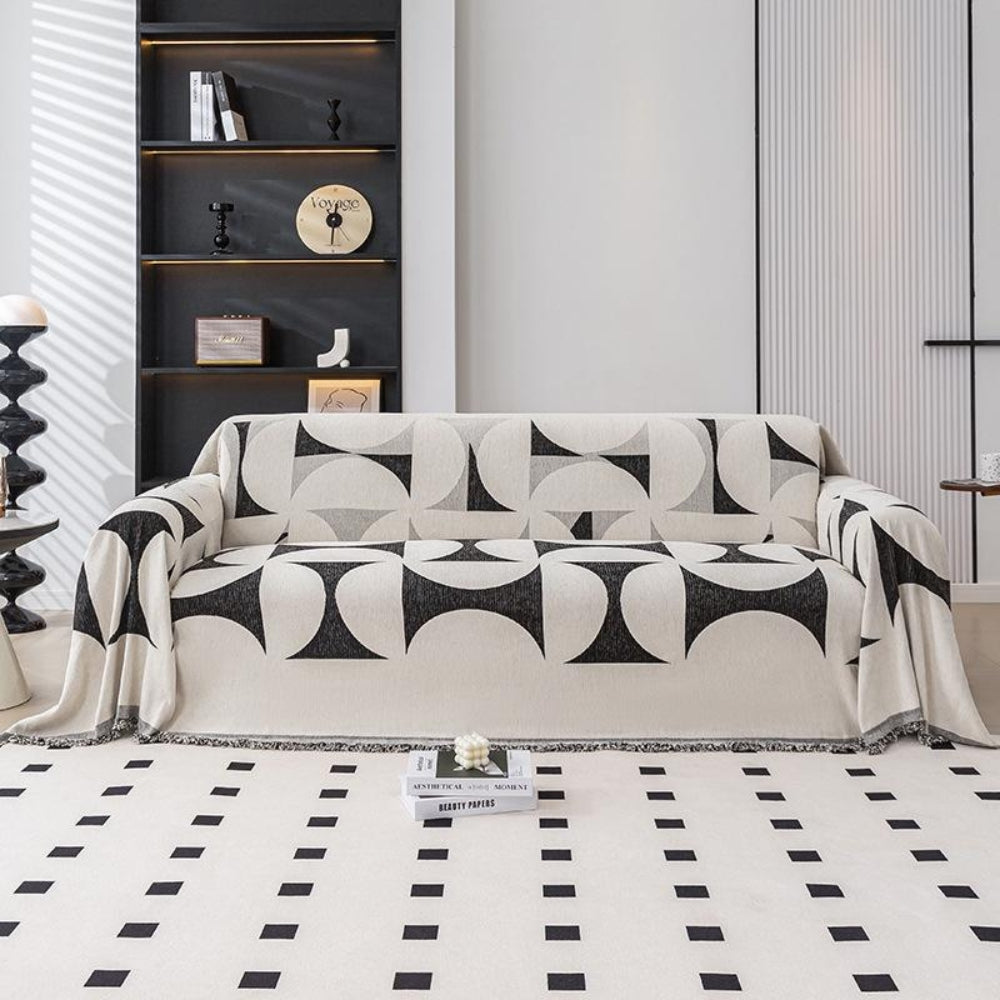 Vandmølle Mønster Sofa Dække