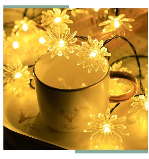 Ferskenblomst Fairy Lights