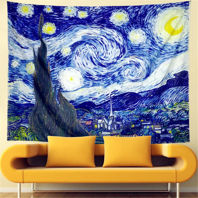 Stjernehimmel Væg Tapestry