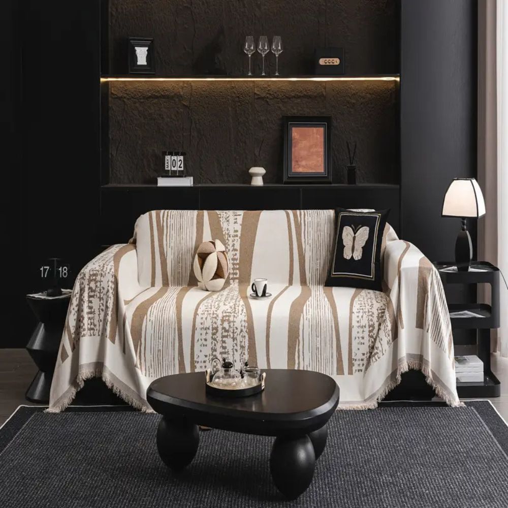Sten Bohemian Frynse Sofa Cover