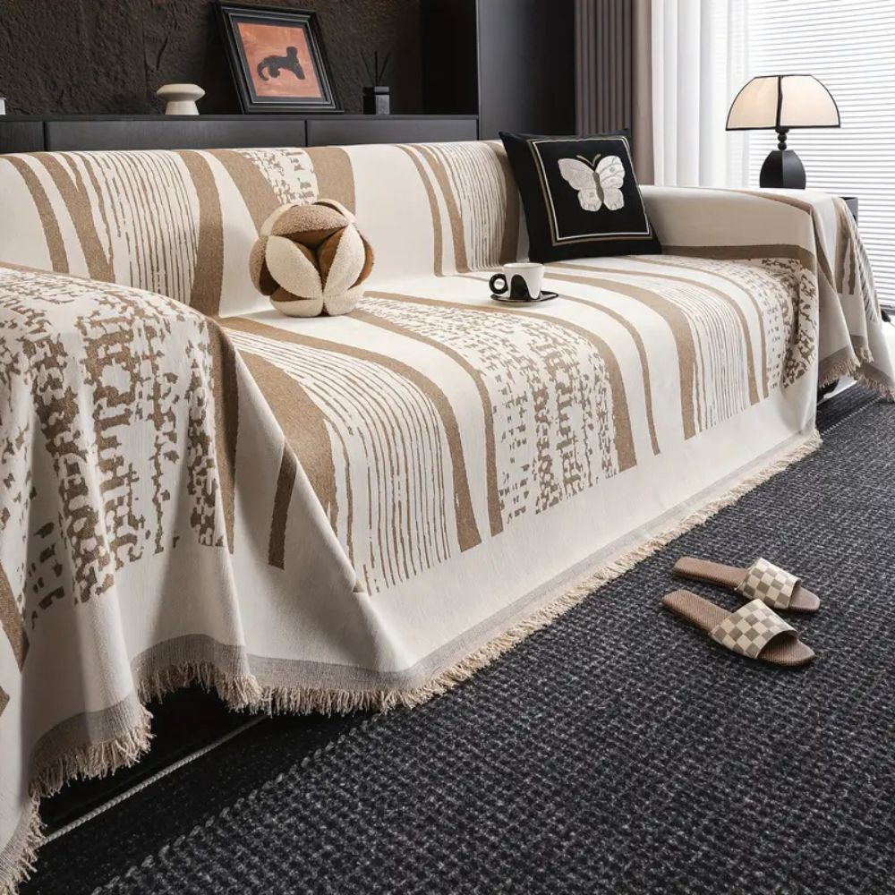 Sten Bohemian Frynse Sofa Cover