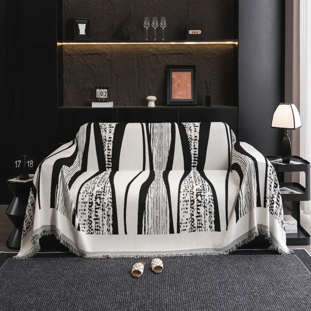 Sten Bohemian Frynse Sofa Cover