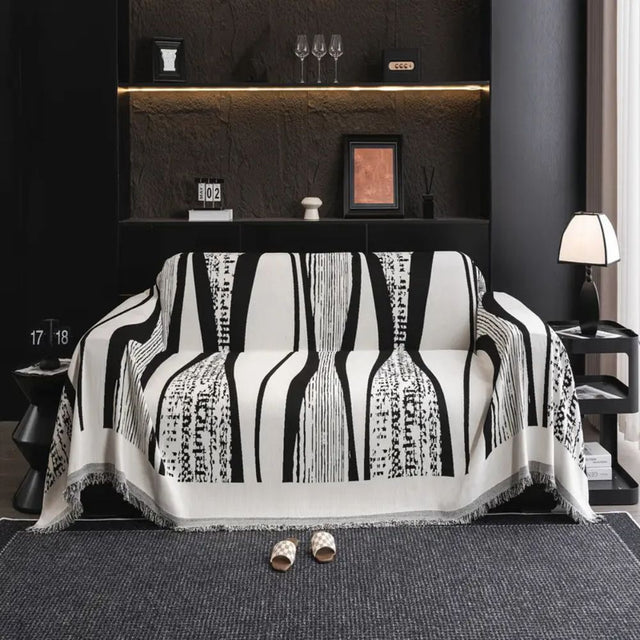 Sten Bohemian Frynse Sofa Cover
