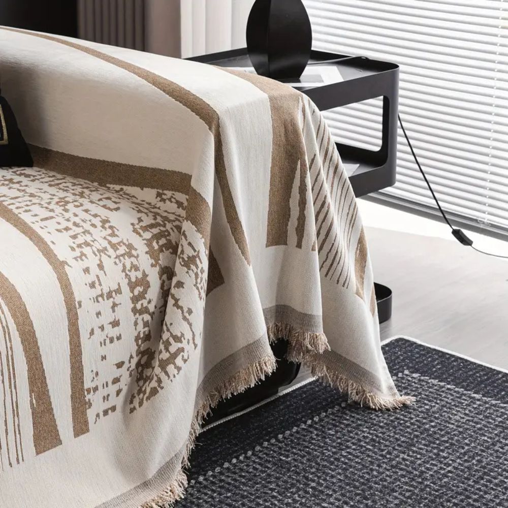 Sten Bohemian Frynse Sofa Cover
