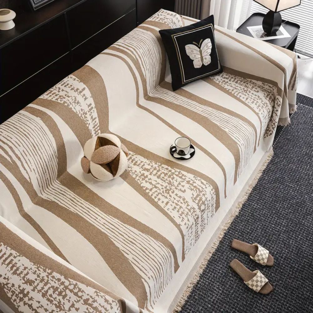 Sten Bohemian Frynse Sofa Cover