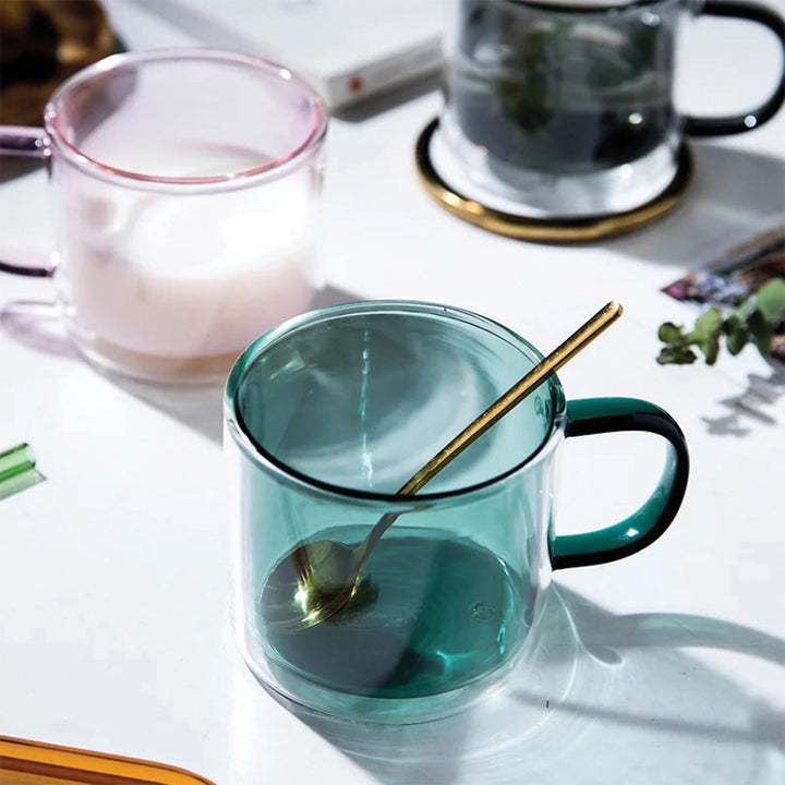 DoublyMug | Tinted glass mug for hot beverages