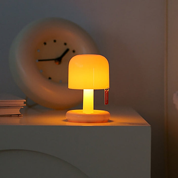 Solnedgang Natlampe