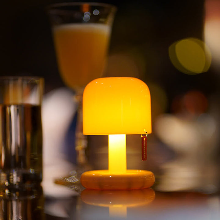 Solnedgang Natlampe