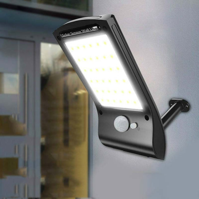 Solarlamper udendørs 36 LED super lysende sollampe 280LM bevægelsessensor sikkerhedslamper trådløse vandtætte fleksible væglamper