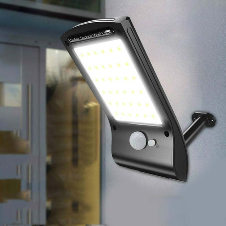 Solarlamper udendørs 36 LED super lysende sollampe 280LM bevægelsessensor sikkerhedslamper trådløse vandtætte fleksible væglamper