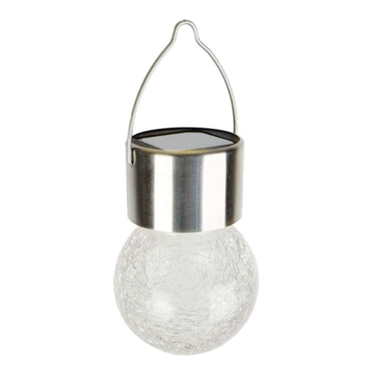 12 PCS Snap Ball Solarlampe Udehave Havegård Ferie Dekorativ Lys med Klemme (Varm Hvid Lys)