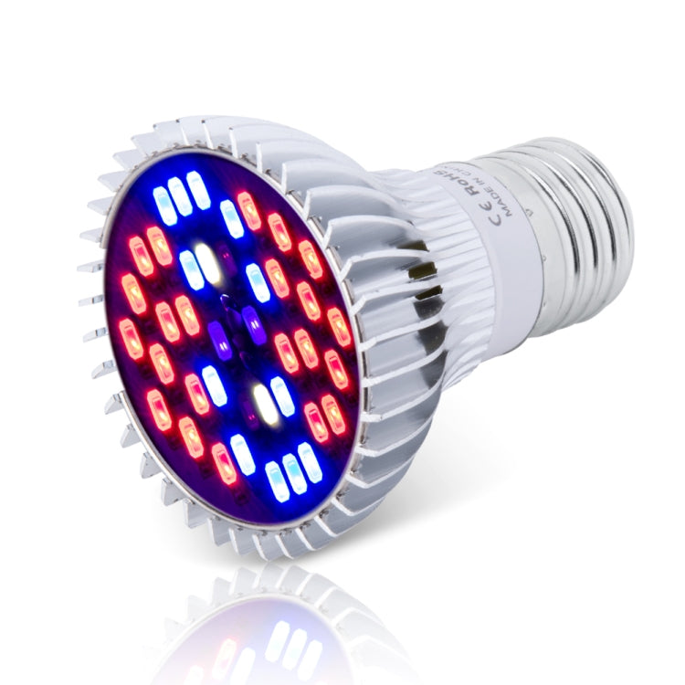 LED Plantevækstlampe Fuldspektrum E27 Plantefyldelys, Effekt: 30W 40 Lampeperler