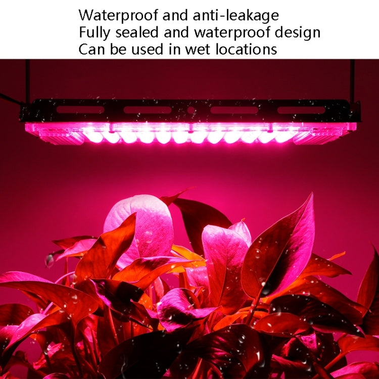 LED Plantelys Fuldspektrum Vandtæt Vækstlys EU Stik 144 Perler 200W