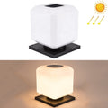 003 Solar Square Udendørs Post Lys LED Vandtæt Væglamper, Størrelse: 30cm (Varmt Lys)
