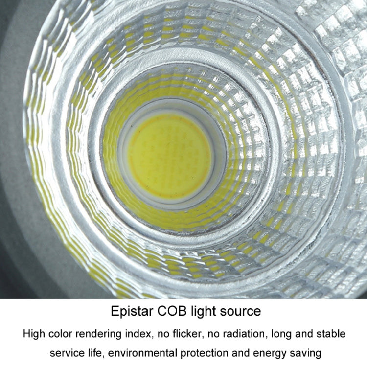 LED Flomlys COB Udendørs Vandtæt Spotlight Billboard Lamper Have Lampe, farve: 10W 7 farver
