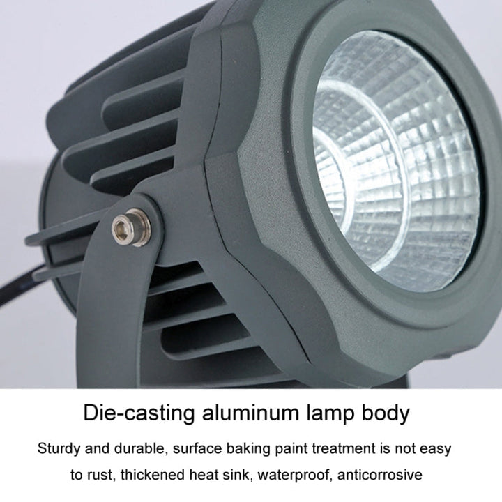 LED Flomlys COB Udendørs Vandtæt Spotlight Billboard Lys Have Lampe, farve: 30W 4 farver Valg 1