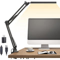 LED Skrivebordslampe - Justerbar Skrivebordslampe med Klemme og Hukommelsesfunktion