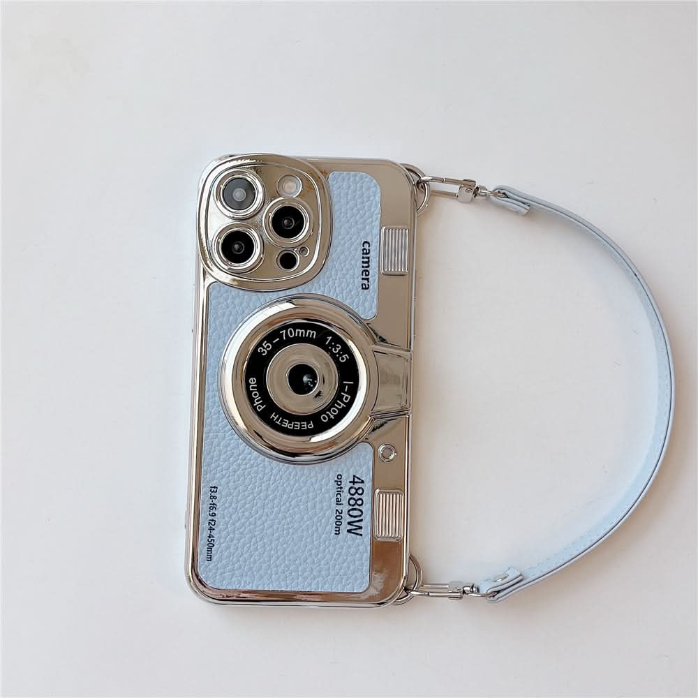 Vintage Kamera iPhone Cover 3D Retro Design