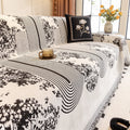 Mosaik Linjer Mønster Sofa Dække