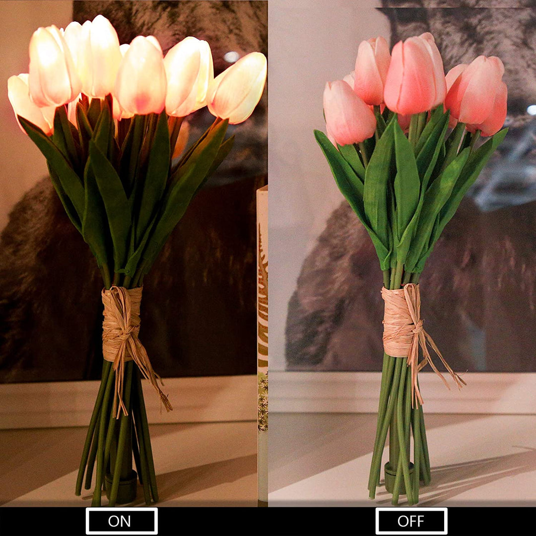 Tulipaner LED Natlampe Banket