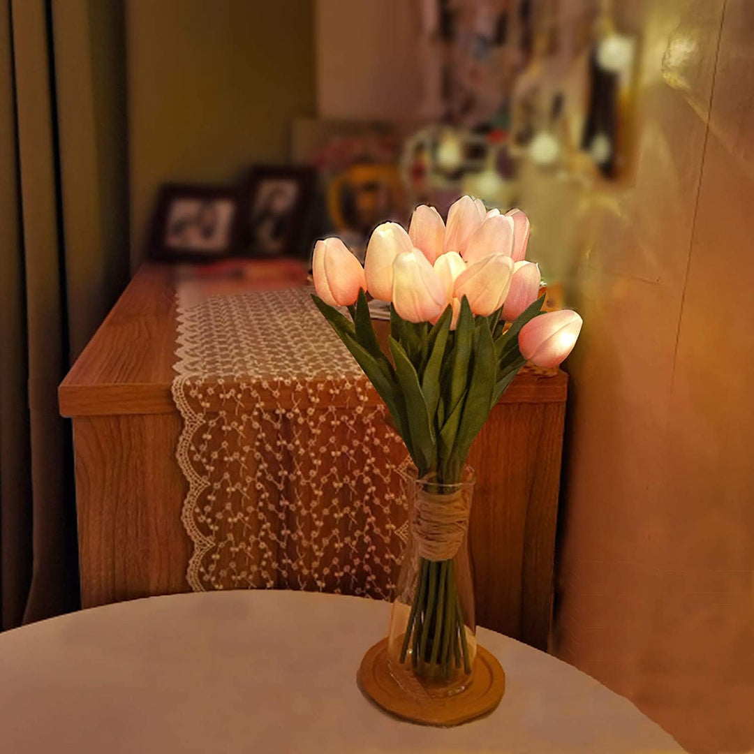 Tulipaner LED Natlampe Banket
