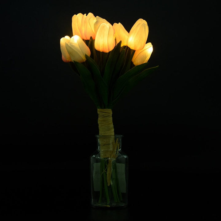 Tulipaner LED Natlampe Banket