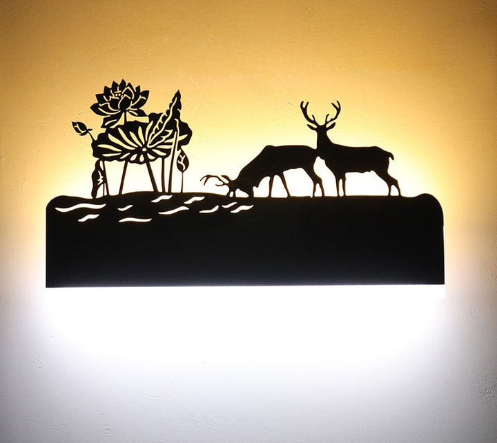 Væglampe med alsidigt design
