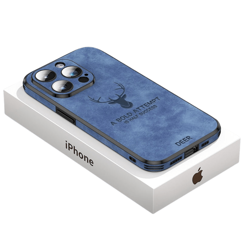 Læder iPhone Cover med Stødbeskyttelse &amp; Elegant Design